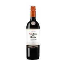 超市	
红魔鬼 Casillero del Diablo 卡麦妮/佳美娜红葡萄酒 750ml 智利原瓶进口