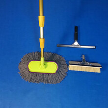 3.6米软毛洗车刷车刷子大货车除尘拖把毛刷加长柄杆伸清洁 3.6米三合一洗车刷