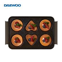 【专属】大宇（DAEWOO）多功能锅料理锅S11 情侣盘 黑色