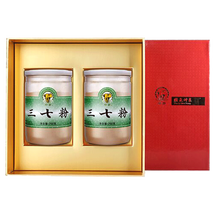 神象三七粉250g云南文山三七粉超细粉田七粉上海上药神象 配量勺 三七粉250克*2瓶+红色礼盒包装+小量勺