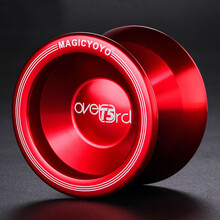 悠悠球比赛专用 悠悠球专业高级长睡眠花式溜溜球比赛专用职业儿童yoyo球的 T5--红色 送配件礼包