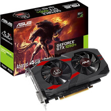 华硕（ASUS）地狱犬/DUAL GTX 1050TI 4G 家用办公吃鸡游戏电竞入门独立游戏显卡 CERBERUS GTX1050TI-A4G