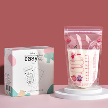 新贝 储奶袋 韩国进口防爆装奶保鲜袋 母乳储存袋 一次性存奶袋可冷冻 加厚防漏180ML*30片8978