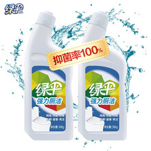 绿伞 强力洁厕灵500g*2瓶 洁厕液 厕所去味洁厕剂马桶清洁剂洁厕宝
