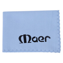 曼尔乐器 通用擦琴布 专业吉他擦琴布钢琴清洁布小提琴尤克里里贝斯电 超细纤维双面绒护理布 乐器配件蓝色