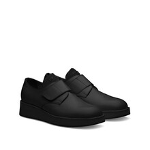 普拉达PRADA 男士黑色搭扣亮面牛皮革休闲鞋 2EG341-B4L-F0002 8