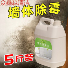 除霉剂墙体墙面白墙发霉去霉渍清洗剂除霉菌清洁剂防霉去霉斑神器 【1桶5斤装】 约可用25平方