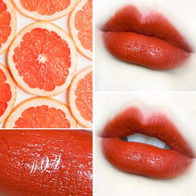 FLORTTE/花洛莉亚奶思唇膏笔哑光丝绒雾面口红笔秋冬流行色唇笔丝滑柔雾浓郁显色 N04元气血橙
