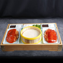 北京烤鸭仿真模型食品假菜样品食物模具道具菜品烧鸡酥不腻鸭胚假鸭子 SR-21烤鸭套餐