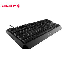 樱桃（Cherry）MX1.0 TKL G80-3810LYAEU-2 机械键盘 有线键盘 游戏键盘  87键机械键盘 黑色 红轴