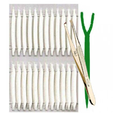 抖音同款双眼皮贴橄榄自然隐形防水双面胶不反光美目贴 尖尖角双面240贴10张+眉夹+辅叉