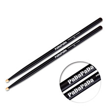 漢旗（HUN）鼓棒5A 7A架子鼓鼓槌彩色PADAPADA系列鼓锤 5A 黑色