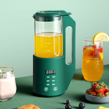 多蒙豆浆机便携式家用全自动免过滤迷你多功能免过滤免泡豆小型破壁机公司团购 豆蔻绿
