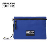 送男友 范思哲 VERSACE JEANS COUTURE 男士宝蓝色聚酯纤维中号手拿包 E3YVBP02 71426 202