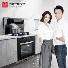 万事兴（VEZSIN）V12集成灶蒸烤消一体自动清洗消毒柜家用燃气灶抽油烟机套装 液化气