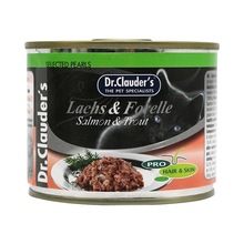 克劳德医生猫罐头Dr.Clauder's幼猫主食无谷罐头200g/罐 鳟鱼+鲑鱼