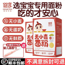婴享（Genieten） 儿童低筋面粉儿童无小麦无麸质面条宝宝玉米面粉低敏 原味