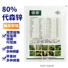 代森锌 国光银泰 花卉苗木多肉煤烟病叶斑病锈病炭疽病杀菌剂 200g
