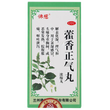 佛慈 藿香正气丸（浓缩丸） 200丸/瓶 暑湿感冒身重胸闷呕吐发热 1瓶装