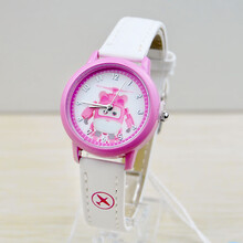 超级飞侠手表乐迪小爱多多女男孩宝小学生行走指针石英防水儿童表 粉色 小爱