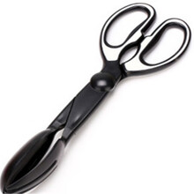 狗狗拾便器 狗狗用品夹便器宠物夹便器铲屎神器犬粪便夹捡屎夹子泰迪夹狗屎长柄火钳式狗屎夹子宠物外出用品 黑色 中