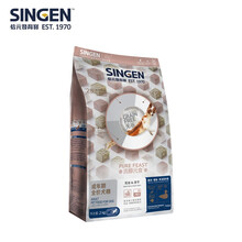 Singen信元发育宝 吉醇元食鹿肉鲽鱼青海苔成犬专用粮2kg 无谷低敏冻干肉粒泰迪比熊天然狗粮4斤