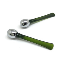 眼霜按摩棒手动精华导入棒提拉紧致眼部面部精华涂抹棒面霜美容棒 2个