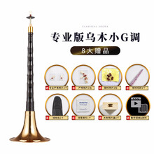新艺乐器 唢呐 乐器全套初学者成人专业演奏优选乌木民间喇叭乐器 优选乌木小G调+八大赠品