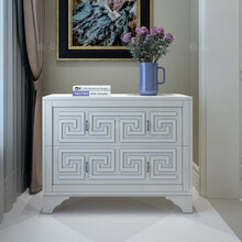 格灿新中式实木玄关柜餐边柜简约现代隔断鞋柜实木禅意装饰边柜定制 可定制