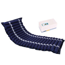 冀国康【顺丰速运】防褥疮气床垫 加宽加厚充气垫可带便孔 波动充气带睡眠 1.2米加宽加厚】藏蓝+升级睡眠气泵 不带便孔