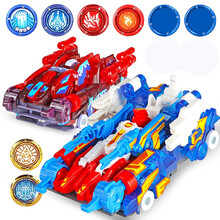 奥迪双钻（AULDEY）爆裂飞车3玩具儿童变形玩具车2暴裂合体对战套装 御星神+炼狱【共2个车】