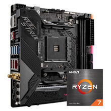 玩家国度ROG STRIX X570-I GAMING主板+AMD 锐龙7 (R7)5800X CPU处理器 板U套装 CPU主板套装