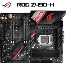 华硕 （ASUS）H410M B460M Z490M Z490主板 十代CPU主板 重炮手主板 ROG STRIX Z490-H GAMING