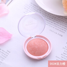 spenny诗佩妮花漾润色橘色哑光裸妆腮红持久遮瑕修容胭脂彩妆 002#