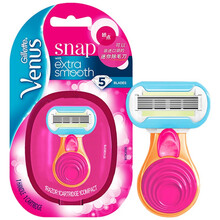 吉列维纳斯刮毛刀女士腋毛私处刮腿毛除毛刀头手动剃毛刀 维纳斯娇点除毛刀