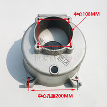 汽油机铝水泵配件4寸 3寸 2寸水泵泵壳 168F170F抽水泵 泵体外壳 大4寸 注意核对尺寸