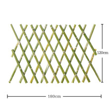 小院用品竹篱笆栅栏围栏户外庭院防腐隔断花园农家小院围墙装饰伸缩竹护栏 高120*长180cm【青竹】
