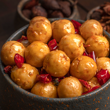 【冷帮主】全店满3袋免 邮！冷吃鳕鱼丸麻辣即食海鲜零食水产香辣下饭菜熟食120g/袋 麻辣味