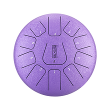 鲁儒空灵鼓8音11音13音6寸8寸10寸12寸初学者飞碟鼓莲花鼓专业级无忧色空琴陷阱   10寸11音 C类方舌 薰衣草