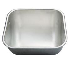 智牧人 不锈钢母猪食槽 大猪定位栏补料槽猪用产床喂料器养猪设备 加厚大号（带螺杆卡片配件）