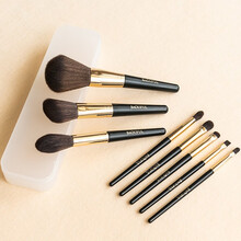 8支便携迷你化妆套刷软毛套装眼影刷眼部刷散粉刷腮红刷遮瑕刷高光刷彩妆刷 BAOUFUL 8支便携款套刷【盒装】