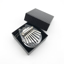 舒弗（LACHOUFFE）【多款式】8音迷你拇指琴沙比利木mini手指琴水晶卡林巴kalimba 龙猫水晶迷你拇指琴(礼盒装)