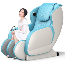 雄鼎（XIONGDING）按摩椅家用全身小型家居豪华零重力全自动多功能休闲电动按摩沙发椅子 青春蓝【至尊版】家居休闲豪华椅