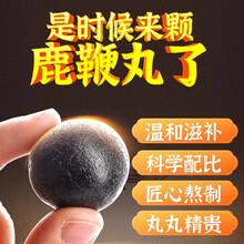 北京同仁堂怡福寿鹿鞭丸鹿鞭膏可搭配鹿参鹿胎膏高纯度鹿茸鹿蹄筋鹿肾鹿鞭丸牛鞭淫羊藿等男性用滋补产品使用 三盒装【2盒价格】