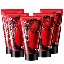 高夫男士洗面奶 净透控油泡沫洁面乳 去黑头清透洁面啫喱 深层清洁肌肤收缩毛孔 恒时水润清透洁面啫喱30ml*5