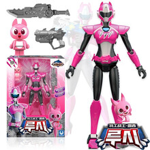 【新款上市】迷你特工队X超级恐龙机甲力量玩具全套装3变形机器人金刚弗特雷露西塞米小杰儿童节日玩具礼物 【露西】第三季特工战士