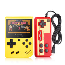 酷孩游戏机网红同款掌上游戏机公司年会礼品迷你FC怀旧网红游戏机充电宝掌上游戏机魂斗罗 GB40黄色500款+AV线+手柄（双人） 单机标配