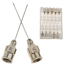 武皇 点胶针头4号5号6号7号8号9号10号20号注胶用针头 工业实验用针头 不锈钢针头 16号针头   16×38 一板（10支）针头