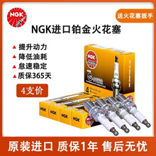 NGK 原装进口铂金火花塞 原厂升级版火嘴【4支价 配安装套筒工具】适配于 东风风行菱智M3/M3L/V3L（1.6）