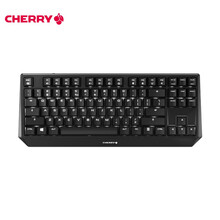 樱桃（Cherry）MX1.0 TKL G80-3811LUAEU-2  机械键盘 有线键盘 游戏键盘  87键背光机械键盘 黑色 黑轴